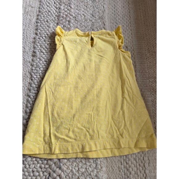 Primary Yellow Polka-A-Dot Pocket Dress - Picture 6 of 7